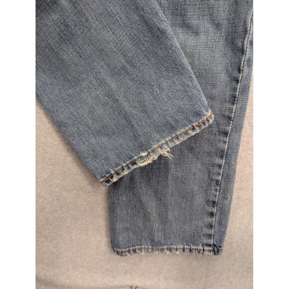 Ariat Jeans Mens 36x38 Blue M4 Low Rise Boot Cut Denim Western Workwear Cowboy - Picture 12 of 16